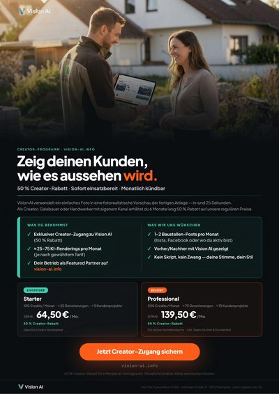 Creator-Programm Vorschau